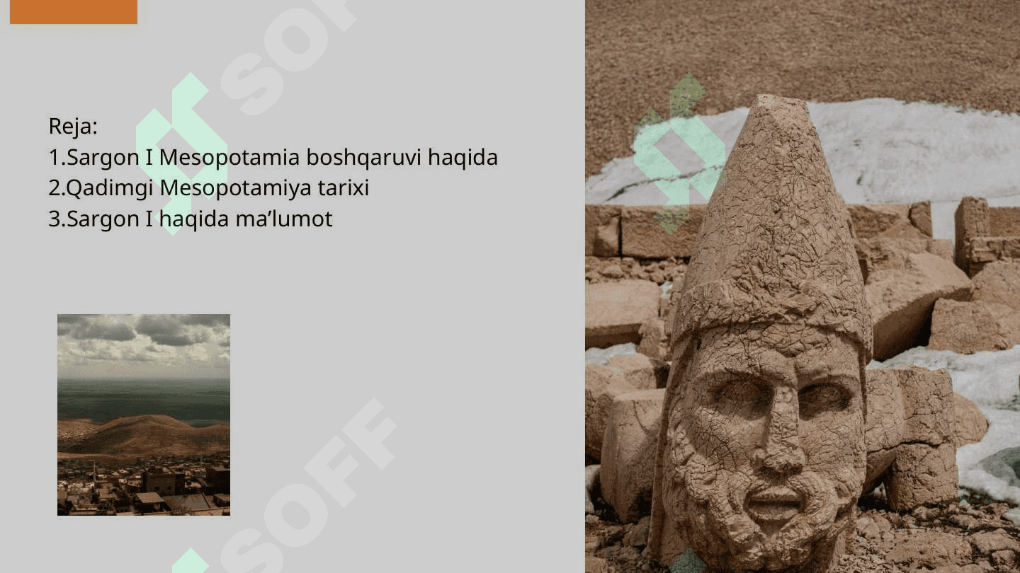 SARGONIYLAR DAVLATI SARGON 1 VA MESOPOTAMIA 2