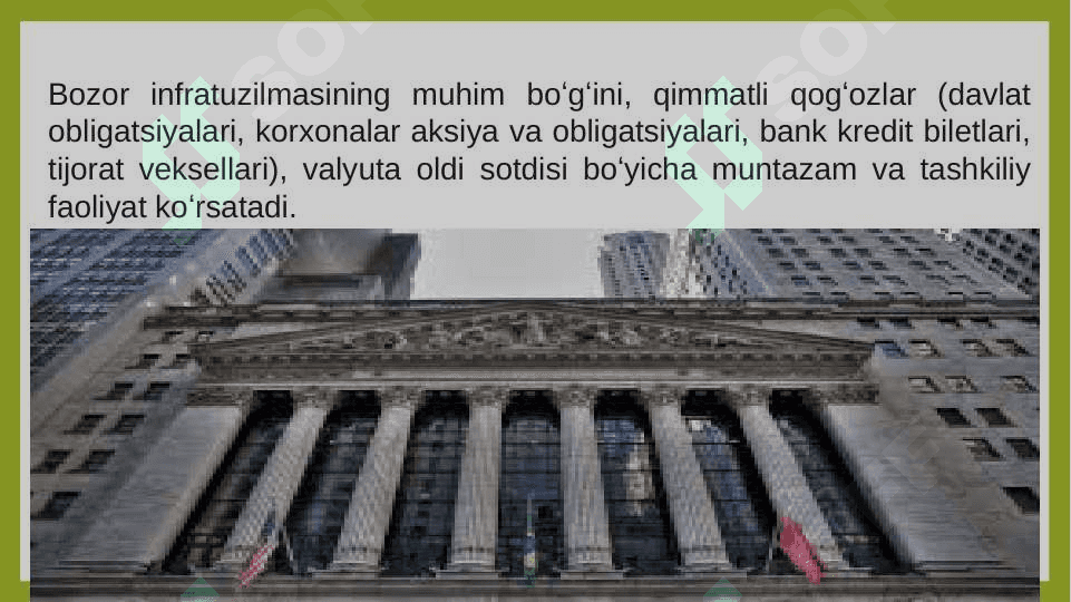Fond birjasi bozori iqtisodiyotining eng muhim instituti sifatida 4