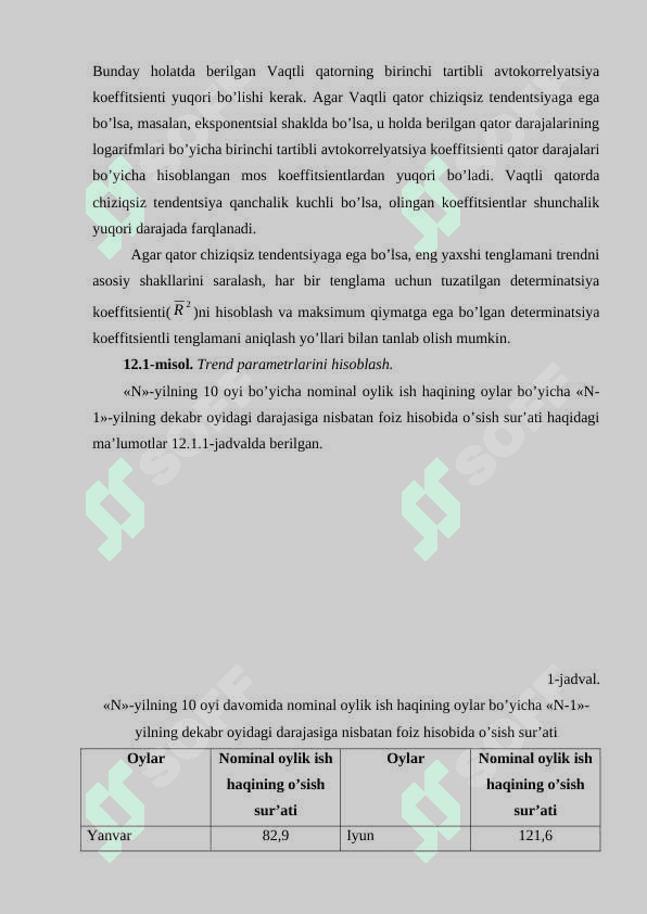 Vaqtli qatorlar yordamida tebranuvchanlikni modellashtirish va prognozlash 3