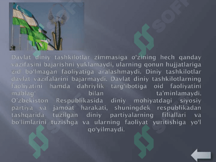 O'zbekistonda faoliyat yurituvchi  diniy tashkilotlar 3