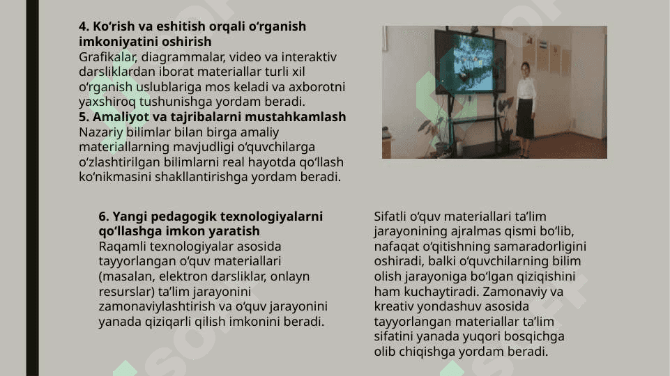 O‘quv materiallarini tayyorlashda kreativ yondashuv va ularni samarali tayyorlash tamoyillari 3