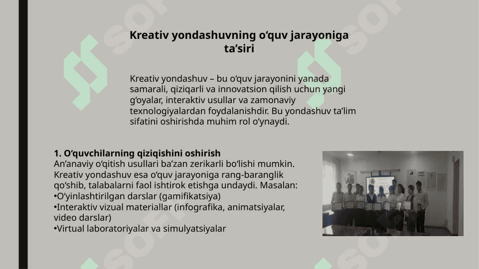 O‘quv materiallarini tayyorlashda kreativ yondashuv va ularni samarali tayyorlash tamoyillari 4