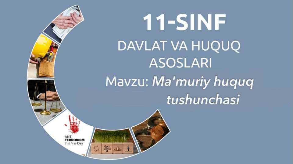 Davlat va huquq asoslari 1
