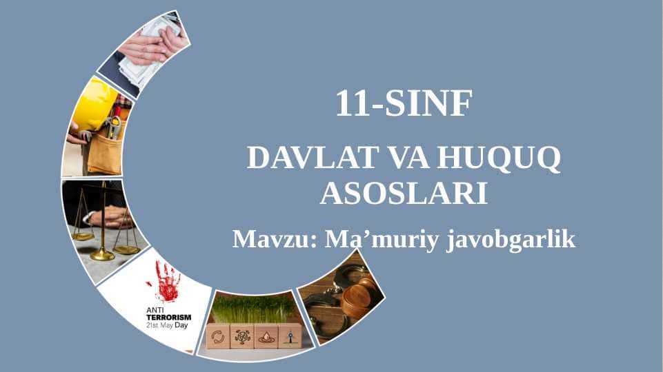 Davlat va huquq asoslari