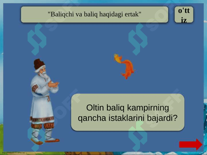 A. S. Pushkinning ertaklari(SR) 6