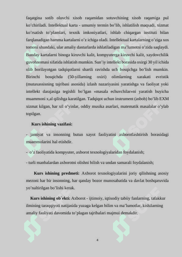 Web sahifalarni tashkil etishda suniiy intelektning o’rni 4