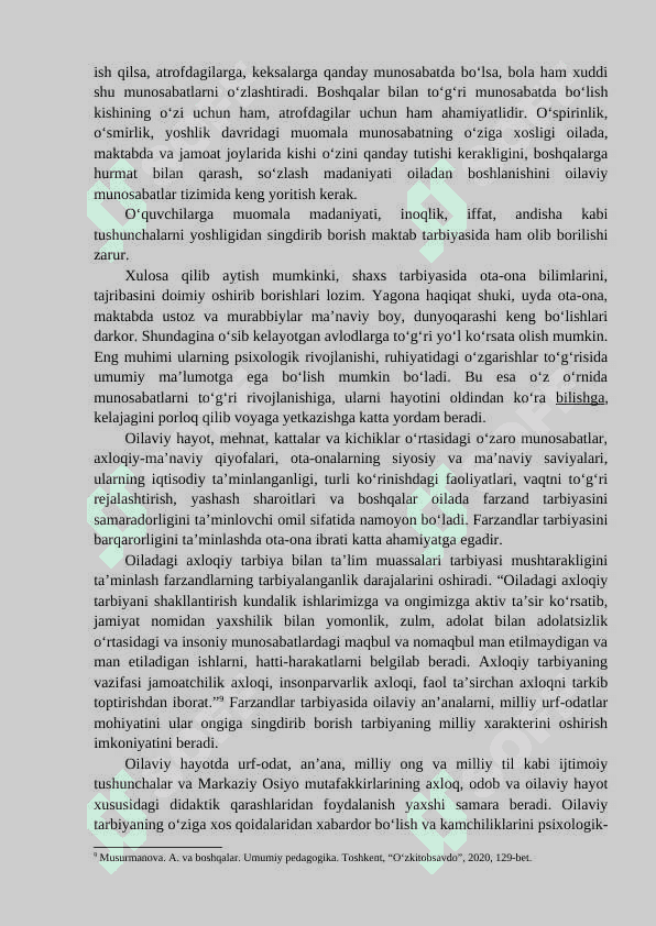 OILA TARBIYASI VA SALOMATLIK 5