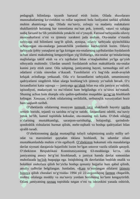 OILA TARBIYASI VA SALOMATLIK 6