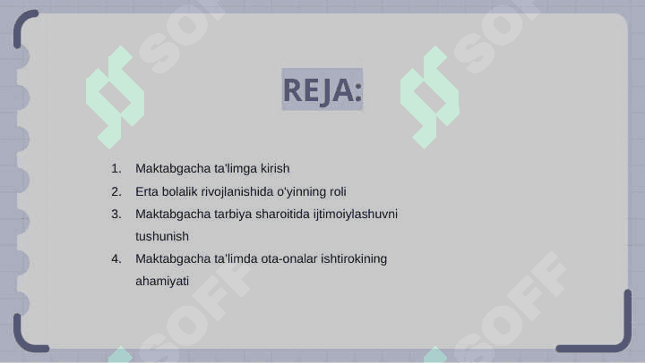 Maktabgacha ta'lim va tarbiya 2