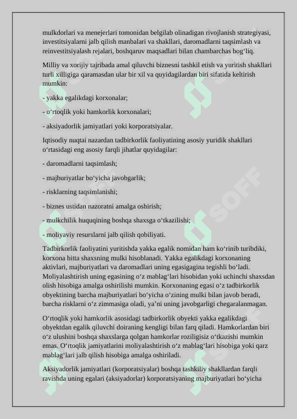 MOLIYAVIY MENEJMENTNING KONTSEPTUAL ASOSLARI 3