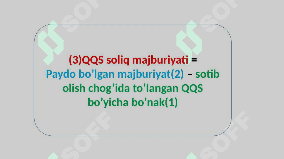 Qo’shilgan qiymat solig’i bo’yicha pptx 2