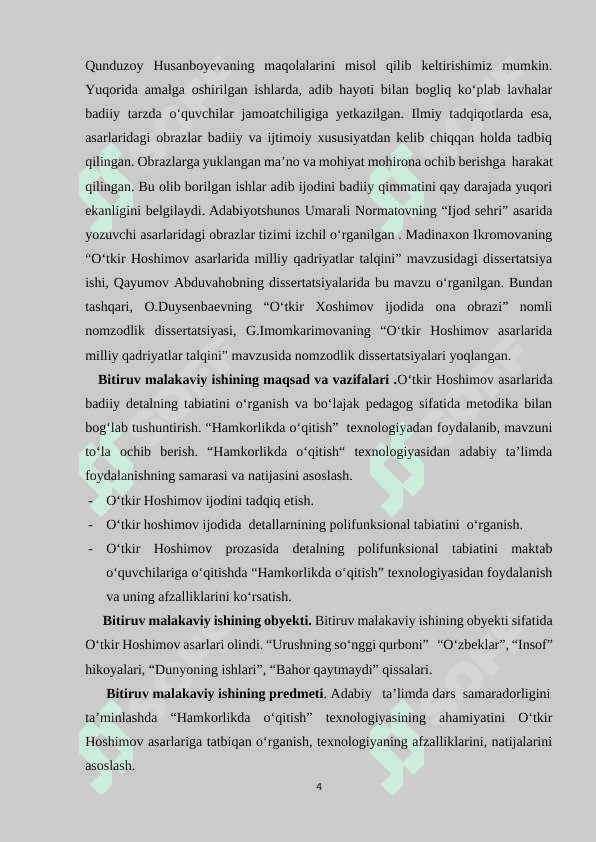 O‘TKIR HOSHIMOV PROZASIDA BADIIY DETALNING POLIFUNKSIONAL TABIATI 4