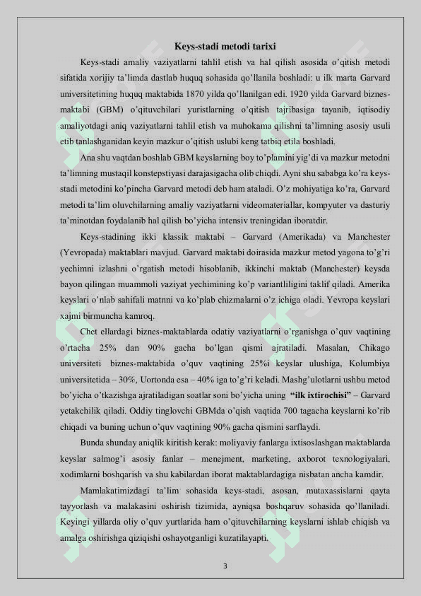 KEYS STADI 3