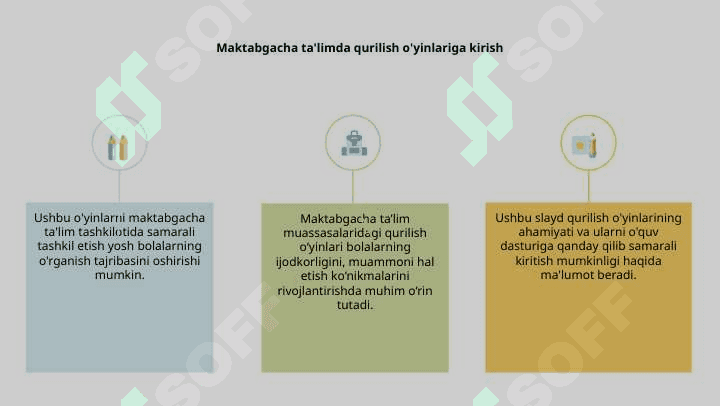 MAKTABGACHA TA'LIM TASHKILOTIDA QURILISH O'YINLARI VA ULARNI TASHKIL ETISH. 3