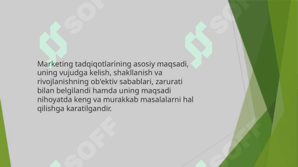 Marketing tadqiqotlari va axborotlar tizimi 7