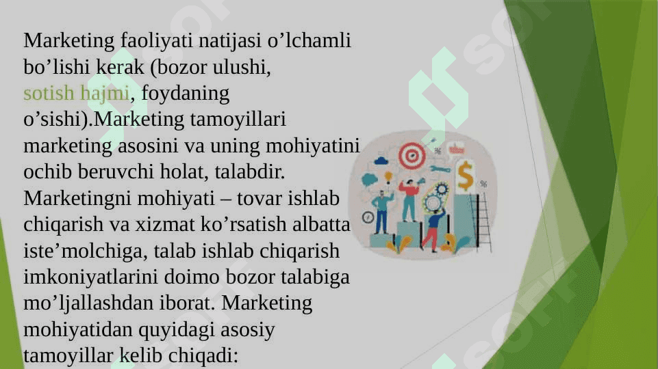 Marketing funksiyalari va ularning mazmuni 8