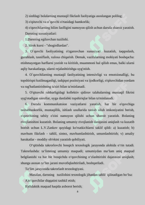 Taʼlimda rivojlantiruvchi taʼlim texnologiyalarining ahamiyati 6