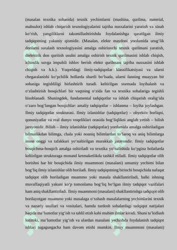 ILMIY  KASHFIYOTLAR  IXTIROLAR VA LITSENZIYALASH 6