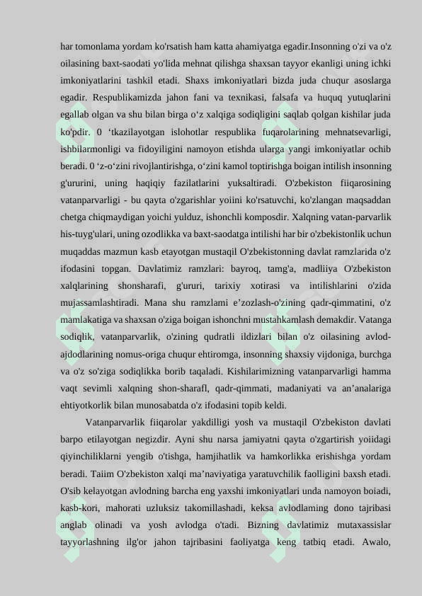 Allomalar merosida axloqiy tarbiyaning tutgan oʻrni 5