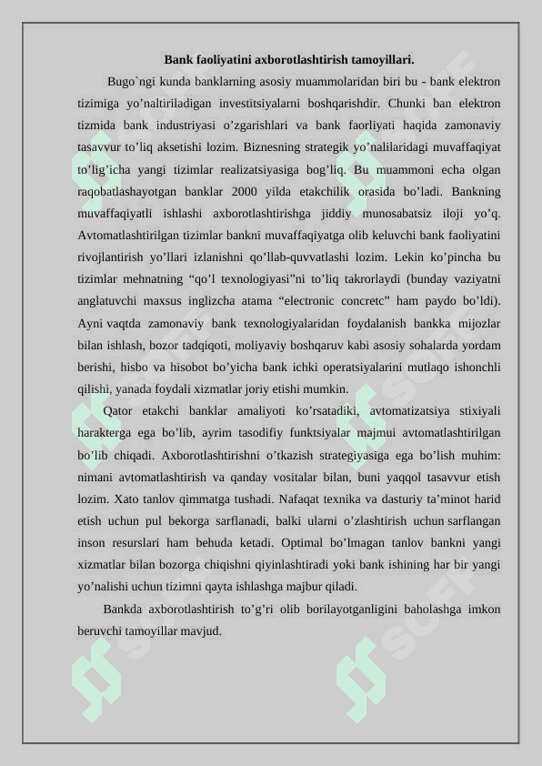bank ishida axborot texnologiya 2