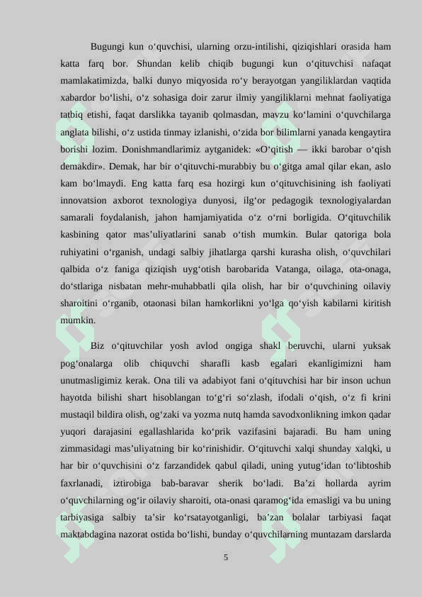BOSHLANG'ICH SINF ONA TILI DARSLARIDA KONTEKSTIL TA'LIM TEXNOLOGIYASIDAN FOYDALANISH 5