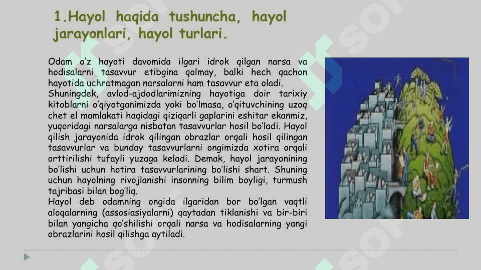 Hayol va xotira 3