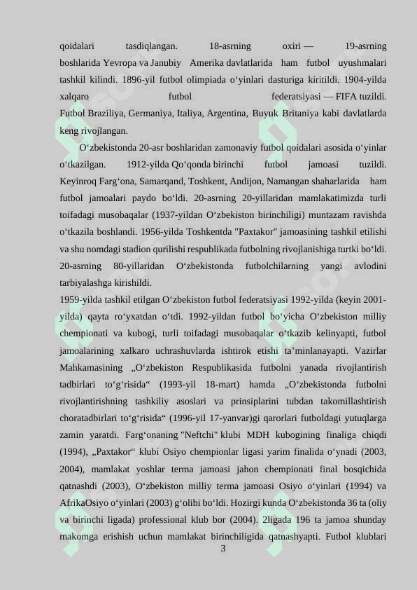 FUTBOLCHILARNI TURLI TAYYORGARLIK TOMONLARINI NAZORAT QILISH 3