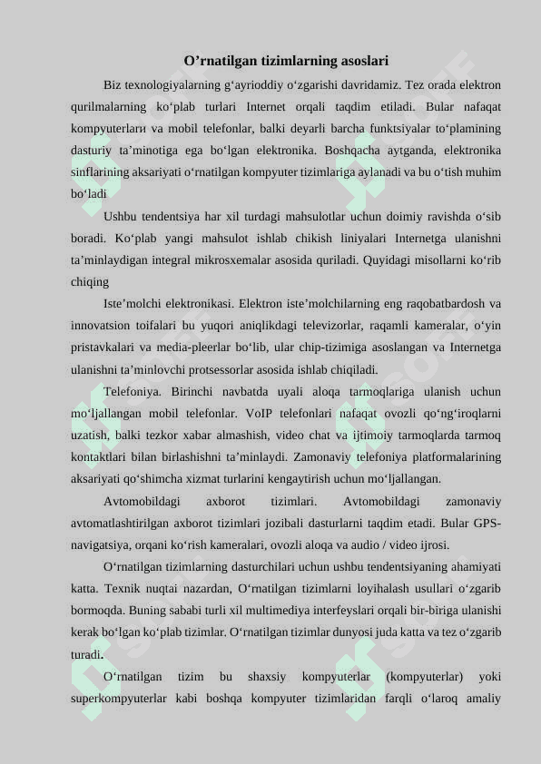 O‘rnatilgan tizimlarda quvvat sarfi va energiya samaradorligi 4