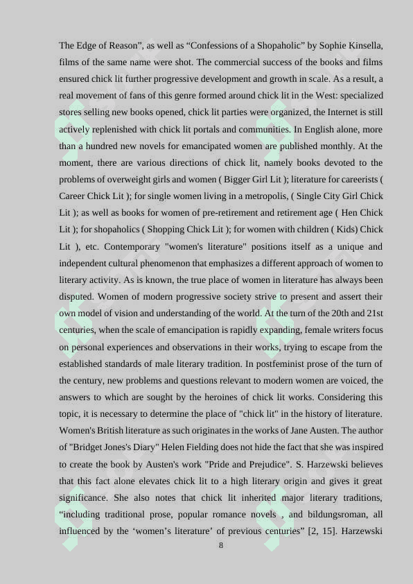 Contribution of women writers to the development of realistic tendencies in English literature 6