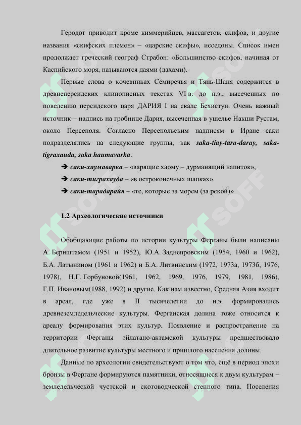 Саки Древней Ферганы 6