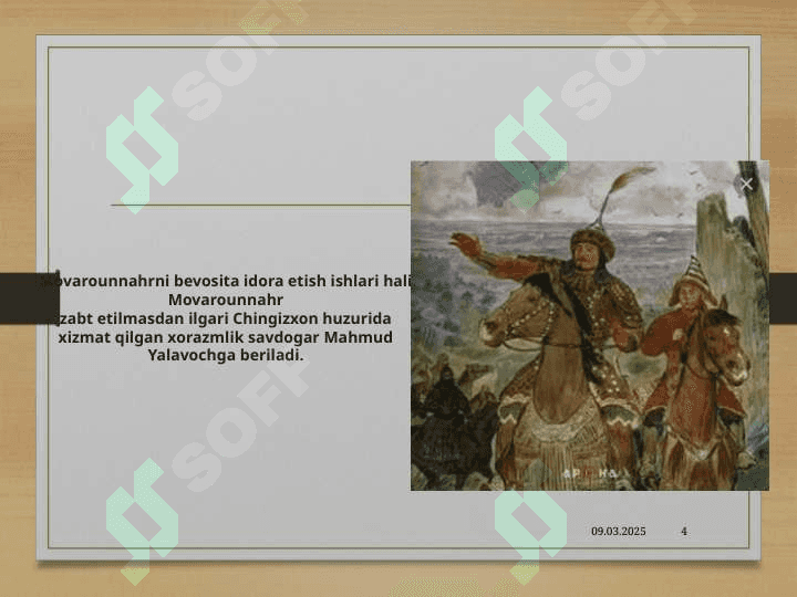 Chig‘atoy ulusining tashkil topishi 4