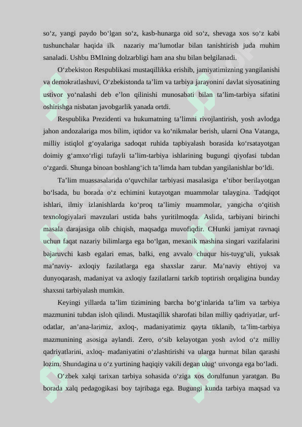 KICHIK MAKTAB YOSHIDAGI O‘QUVCHILARNI TARBIYALASH METODLARI VA VOSITALARI 4