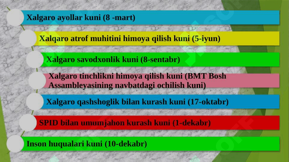 Birlashgan Millatlar Tashkiloti haqida umuumiy tushuncha 6