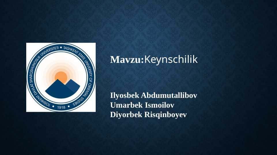 Keyinschilik slayt 11 betlik 1