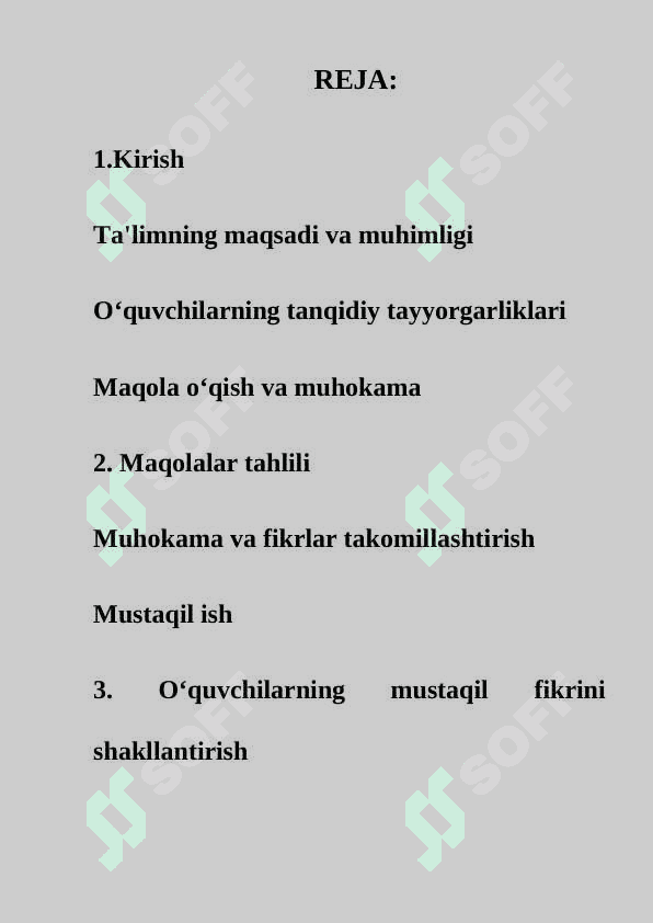 O’QITISH USULLARI 2