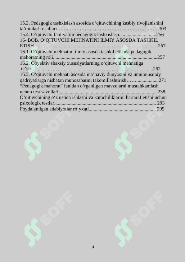 PEDAGOGIK MAHORAT 4