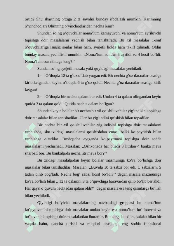 Masala va uning turlari 8