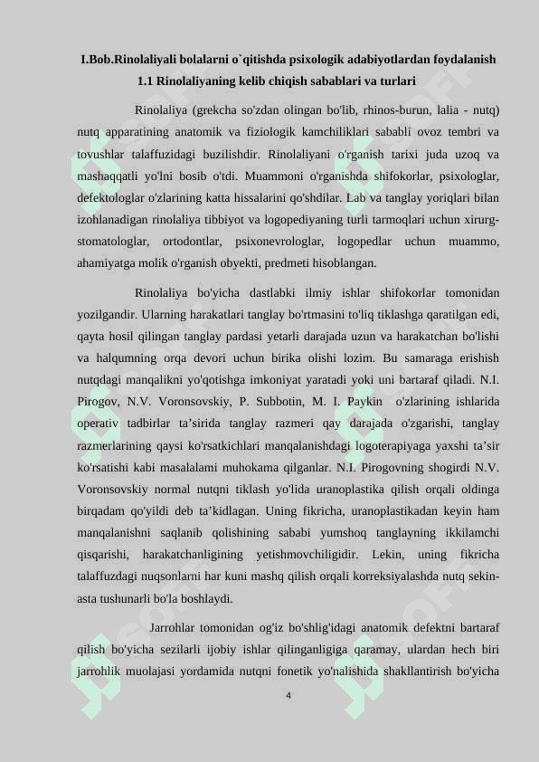 Rinolaliya shakllari va nutqiy talaffuz buzilishi belgilari, bartaraf etish, korreksion usullari 4