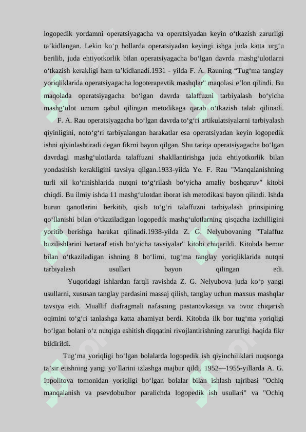TUG‘MA YORIQLIKNI BOLANING JISMONIY, RUHIY VA NUTQIY RIVOJLANISHIGA TA’SIRI 8