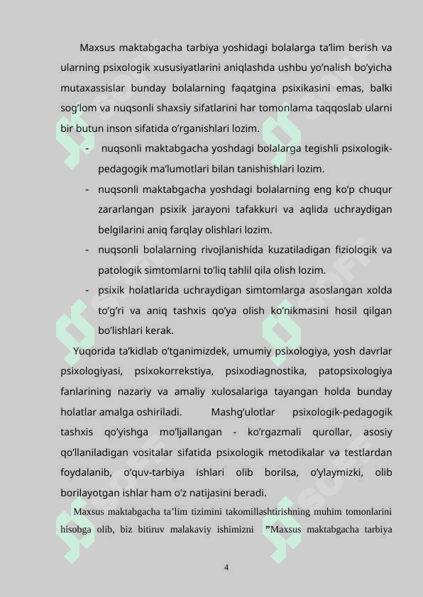 Maktabgacha yoshdagi bolalarni psixologik pedagogik tashxis qilish metodlari 4