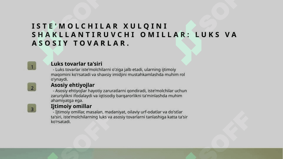 Past toyifali oliy toyifali va birlamchi ehtiyoj tovarlar 4