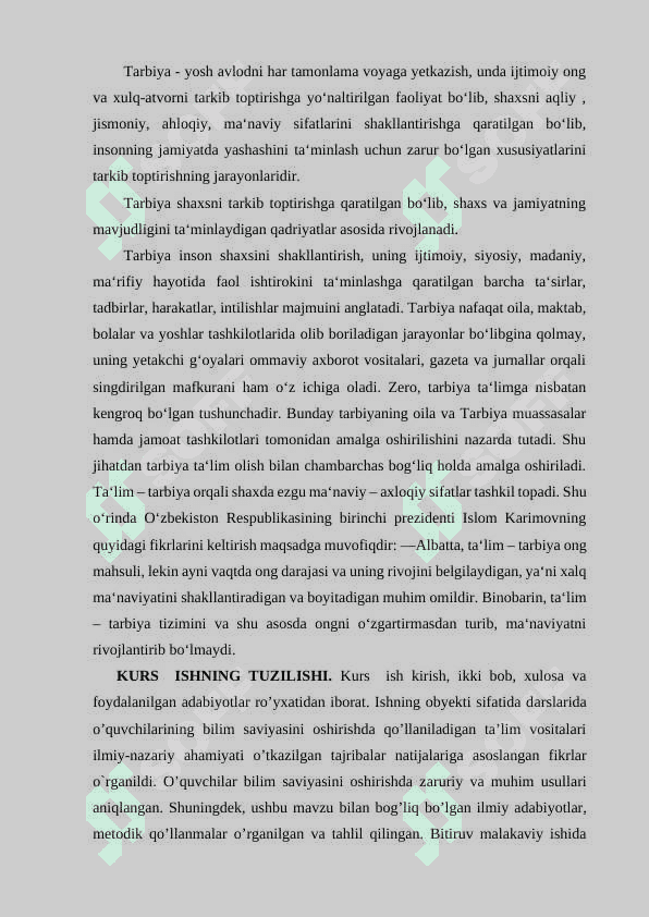 Jamoaning shaxs tarbiyasiga ta’siri” mavzusini muammoli vaziyatlar orqali o’qitish metodikasi 5
