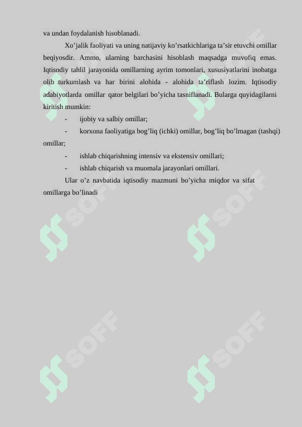 Iqtisodiy tahlil metodi xususyatlari 3