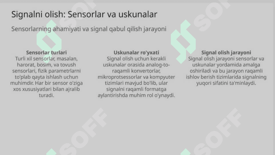 Signallarga raqamli ishlov berishni amalga oshirish usullari 4