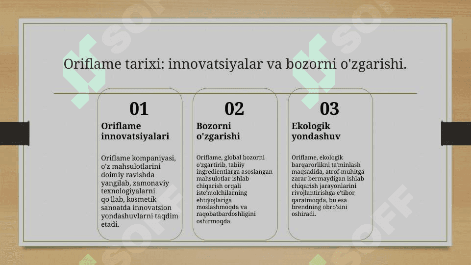 Oriflame kompaniyasi 8