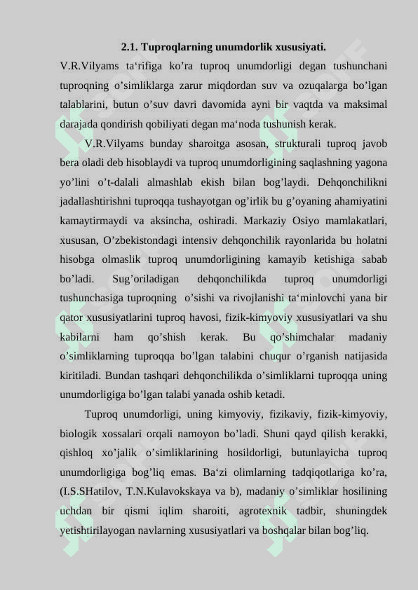 TUPROQ UNUMDORLIGI 3