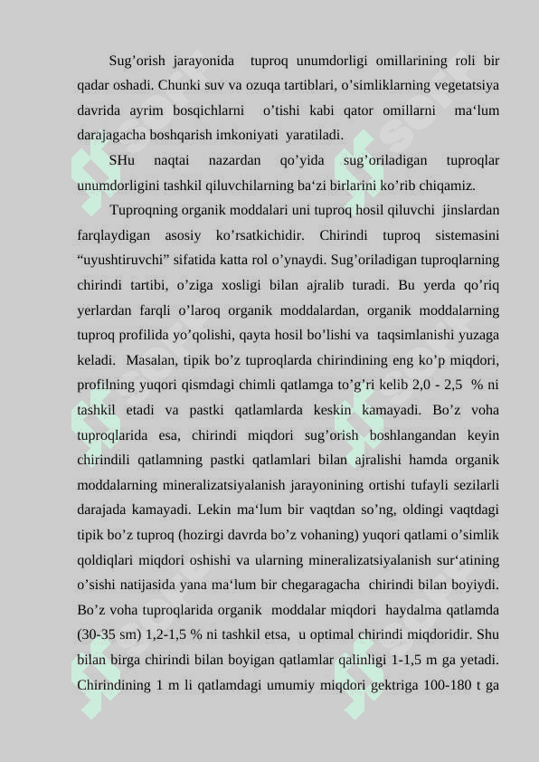 TUPROQ UNUMDORLIGI 4
