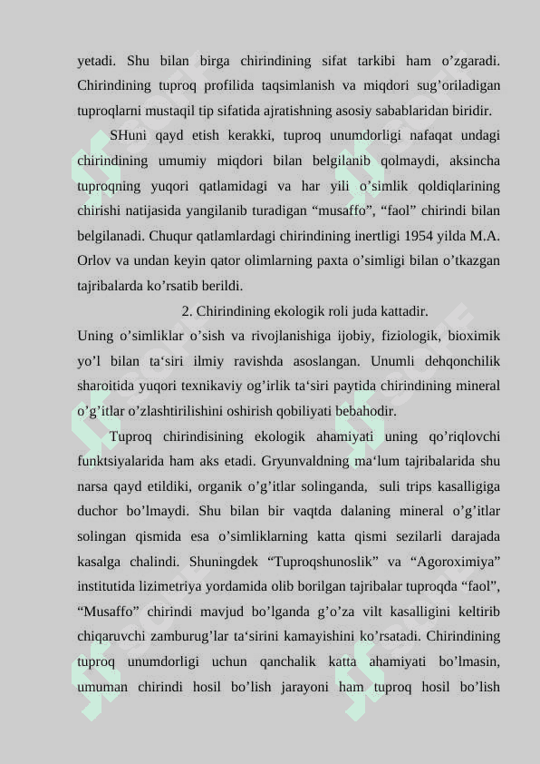 TUPROQ UNUMDORLIGI 5