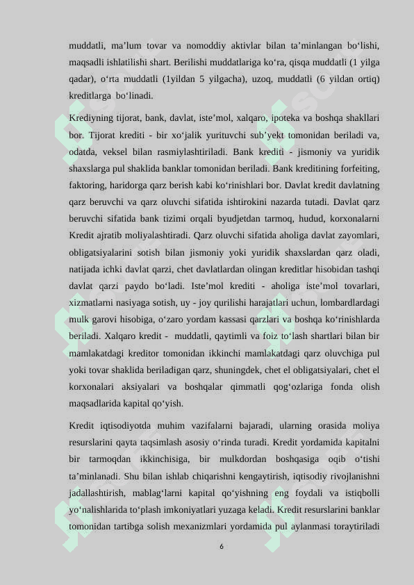 Davlatning pul kredit siyosati: maqsadi va dastaklari 6