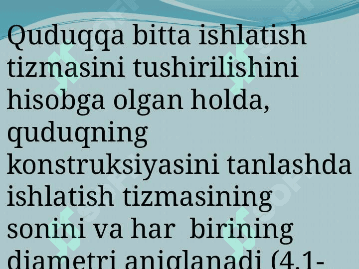 Neft va gaz quduqlarining jihozlari 8